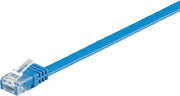Wentronic CAT6 Netwerkkabel - RJ45 - Blauw - 1 m