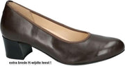 Hassia -Dames -  bruin donker - pumps & hakschoenen - maat 36½