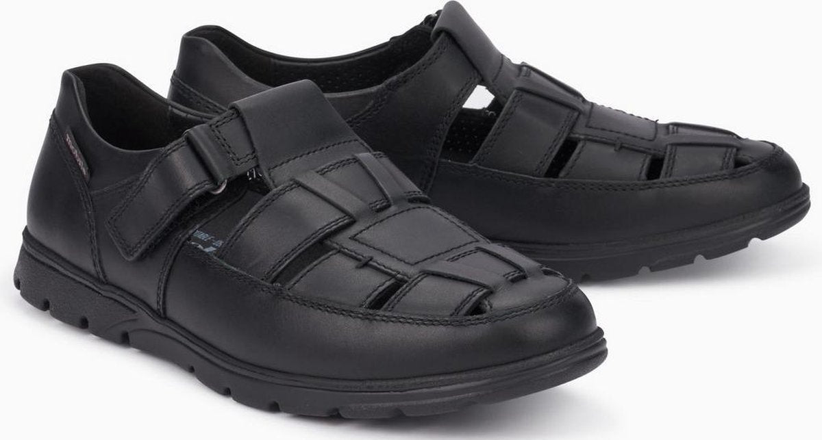 Mobils by Mephisto KENNETH Herenschoen - Extra Breed - Zwart - Maat 45