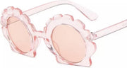 SIIDDS kinderzonnebril kids shell transparant roze - kids - zonnebril shell - schelpen - 1-6 jaar - transparant - roze - zomer - zon - collectie 2021 - new collection - mode - fashion - accessoire - baby - dreumes - peuter - kleuter