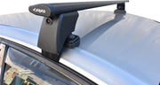 Farad Dakdragers - Honda Jazz 2002 t/m 2007 - Glad dak - 100kg Laadvermogen - Aluminium -Wingbar - Zwart
