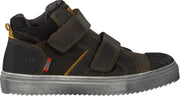 Koel4kids Ko904-al-03 Hoge sneakers - Leren Sneaker - Jongens - Groen - Maat 32