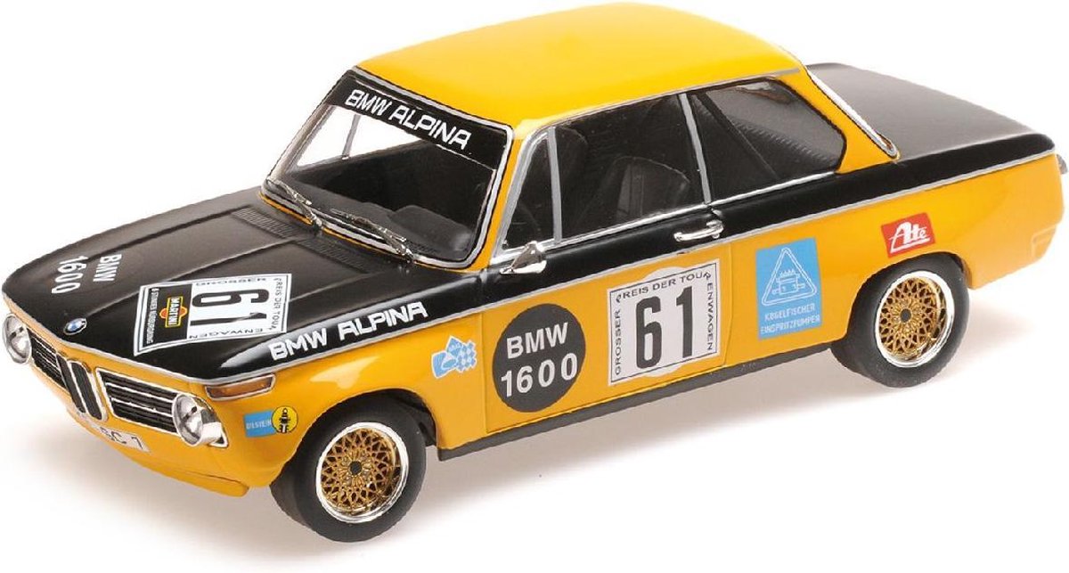 BMW 1600-2 BMW-Alpina #61 6h Nürburgring 1970 - 1:18 - Minichamps