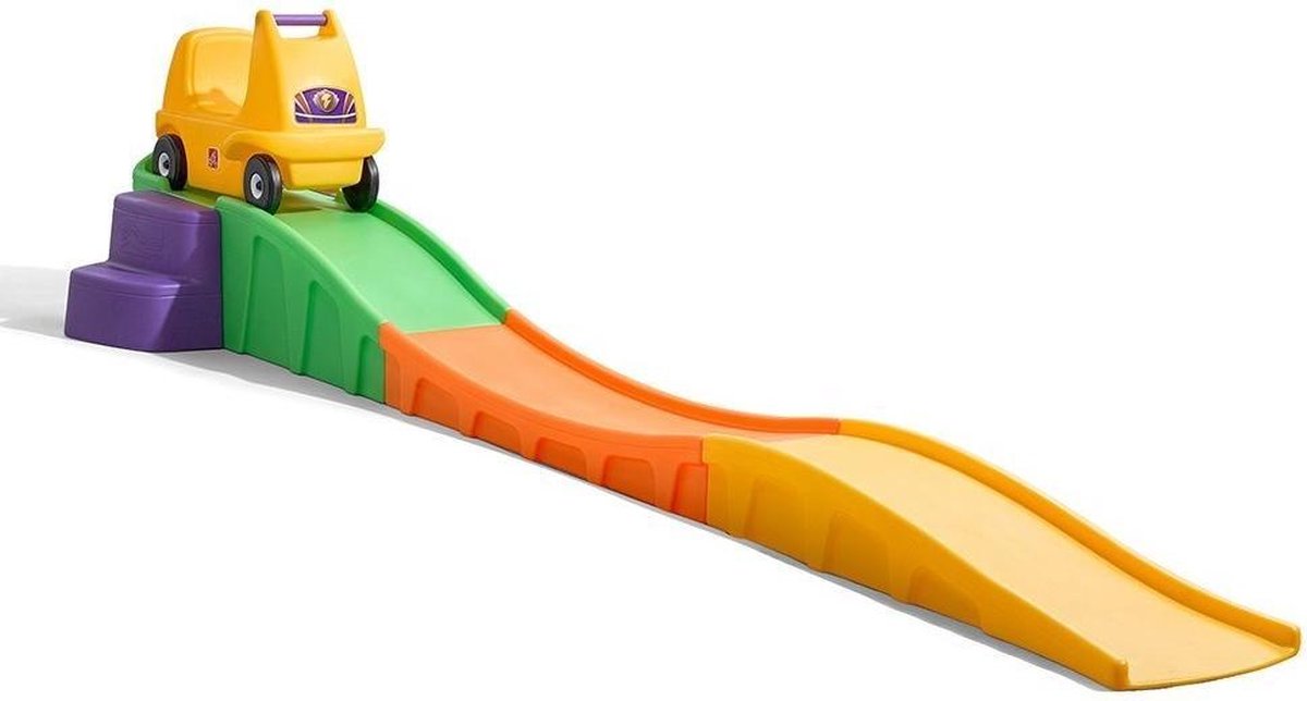 Step2 Up & Down Roller Coaster - Meer dan 3 meter plezier op de achtbaan met loopauto