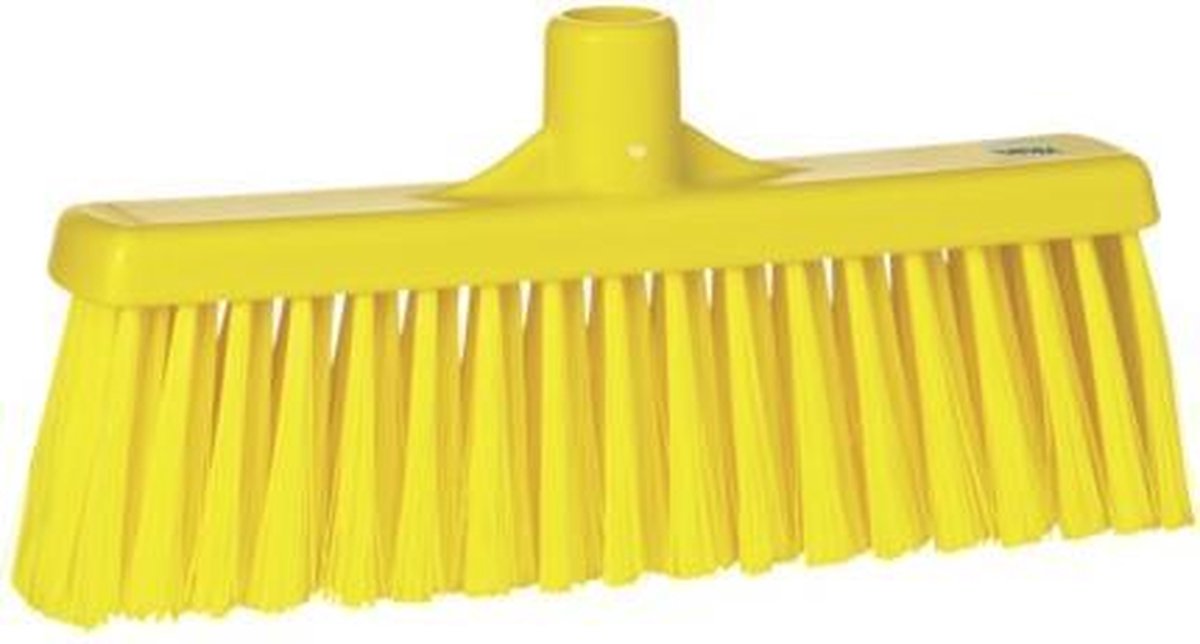 Vikan Hygiene 3166-6 rechte medium veger geel 30cm