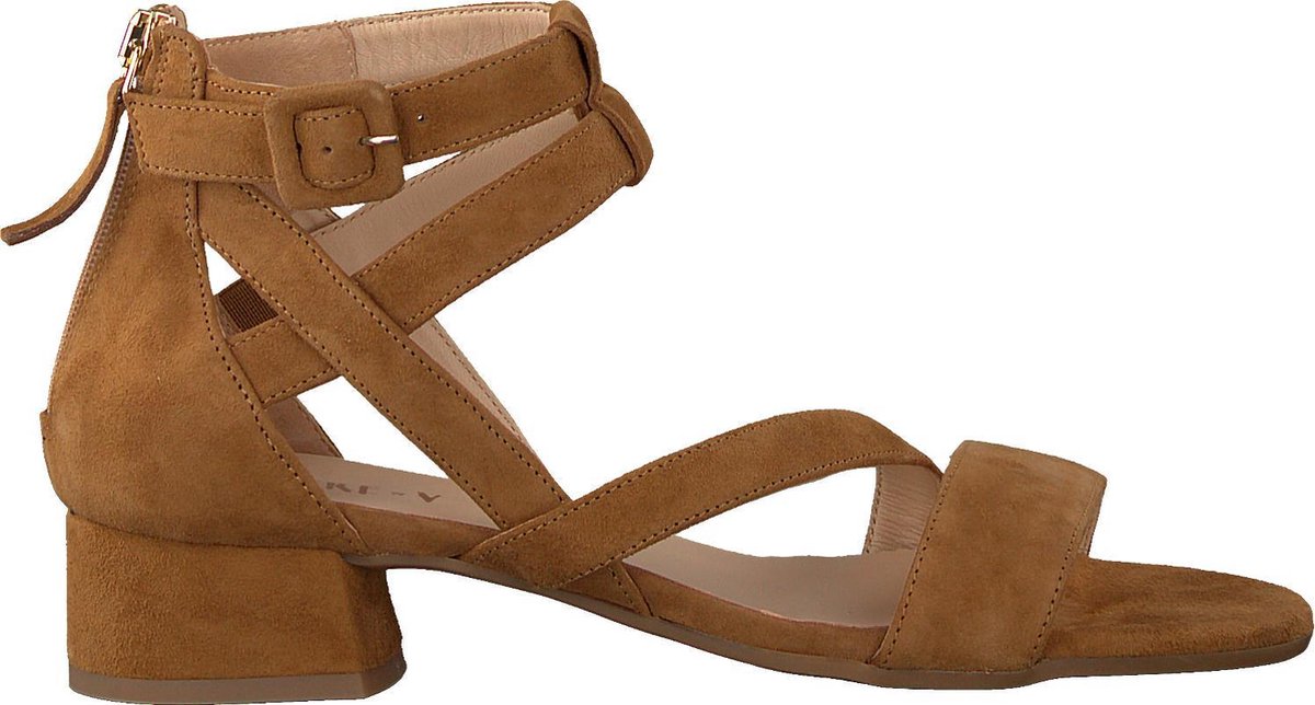 Notre-V 45181 Sandalen - Dames - Cognac - Maat 37