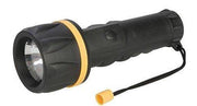 Silverline Zaklantaarn met rubbere bescherming