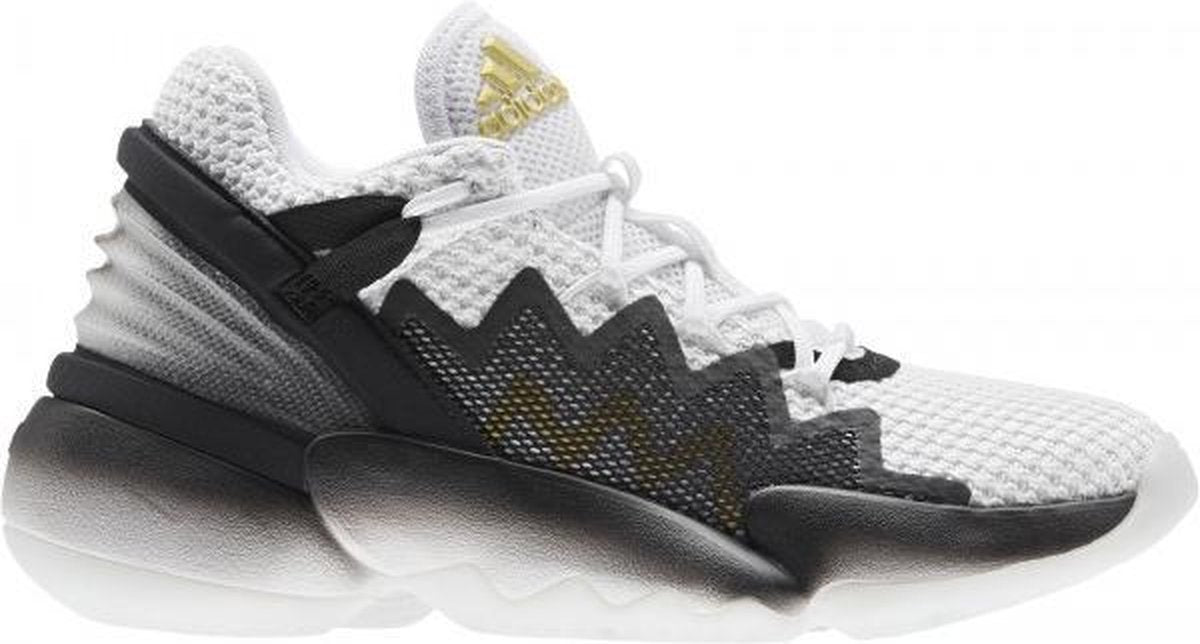 adidas D.O.N. Issue 2 kinderen - wit/zwart - maat 36