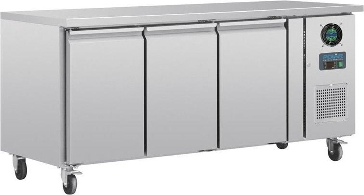 Polar werkbank met vriezer 417ltr