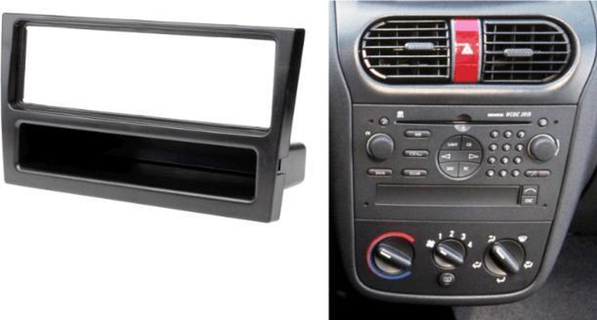 1din autoradio frame Opel corsa 2000 tot 2006 | 11-027