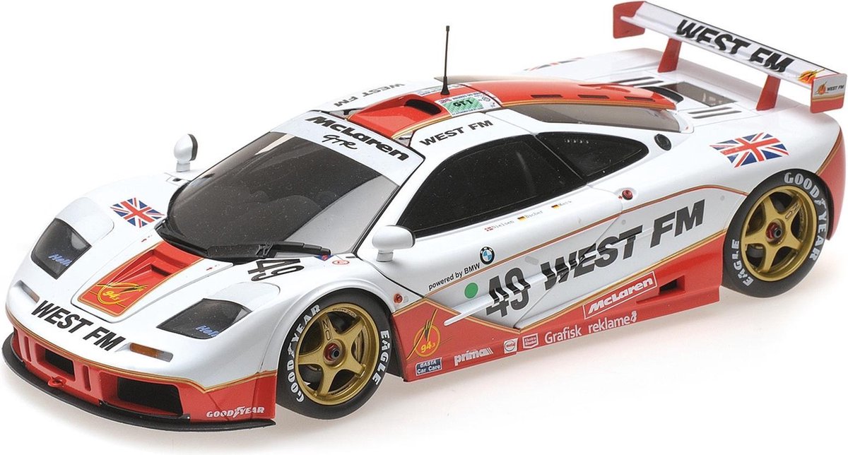 McLaren F1 GTR West Competition #49 24h Le Mans 1995 - 1:18 - Minichamps