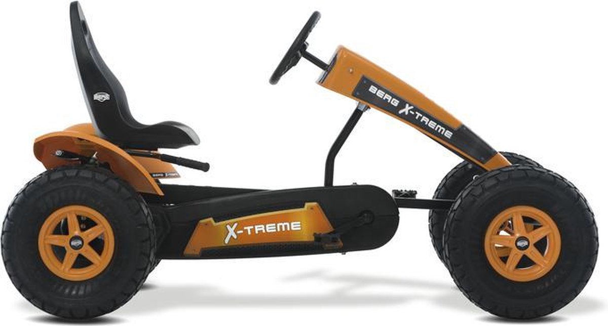 BERG Elektrische Skelter met XXL frame X-Treme E-BFR oranje vanaf 6 jaar