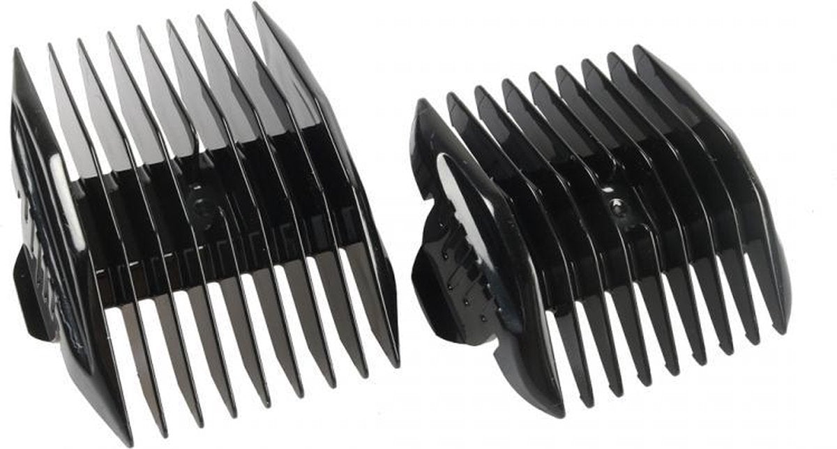 Ebi Clip on combs noir set
