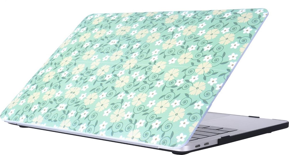 Mobigear Hardshell Case Bloemen Serie 1 Macbook Pro 13 inch Thunderbolt 3 (USB-C)