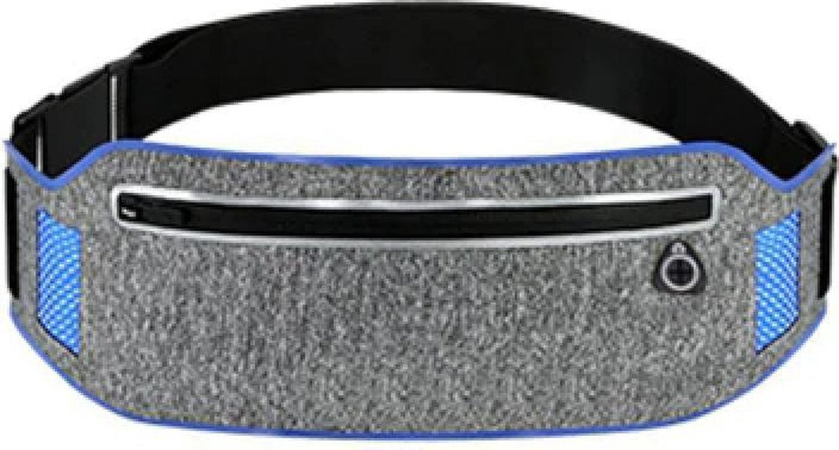 EasyBelt™ - Runningbelt - hardloop telefoonhouder - hardloop accessoires - Sport attributen - Blauw - One size fits all