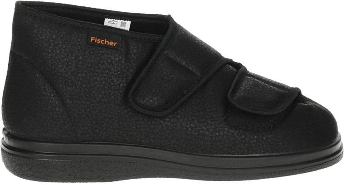 Fischer 13995 - Volwassenen Dames pantoffels - Kleur: Zwart - Maat: 45