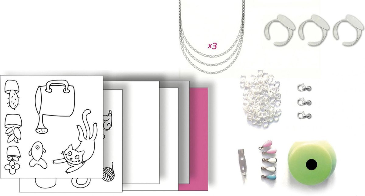 Faujas CRE1033 kunst- & knutselset voor kinderen