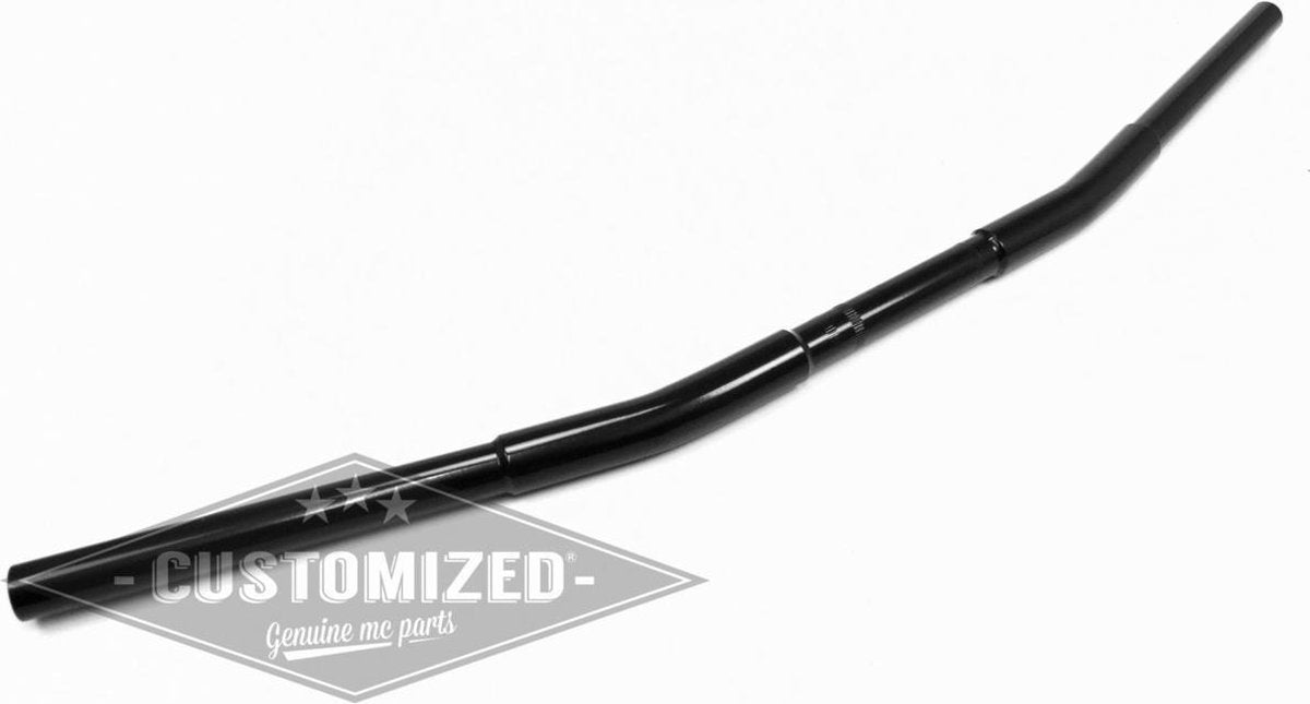 1 Inch Universeel Stuur Fat Drag Bar Zwart