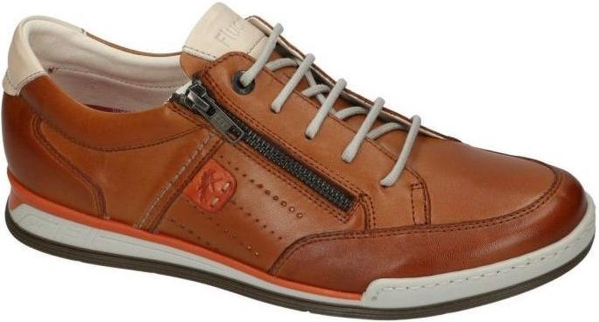 Fluchos -Heren -  cognac/caramel - sneakers - maat 45