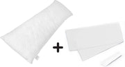 Set van voedingskussen & (2x) hoes • wit