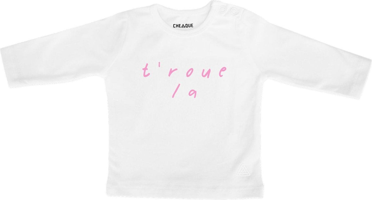 TROUELA HANDGESCHREVEN BABY T-SHIRT
