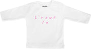 TROUELA HANDGESCHREVEN BABY T-SHIRT