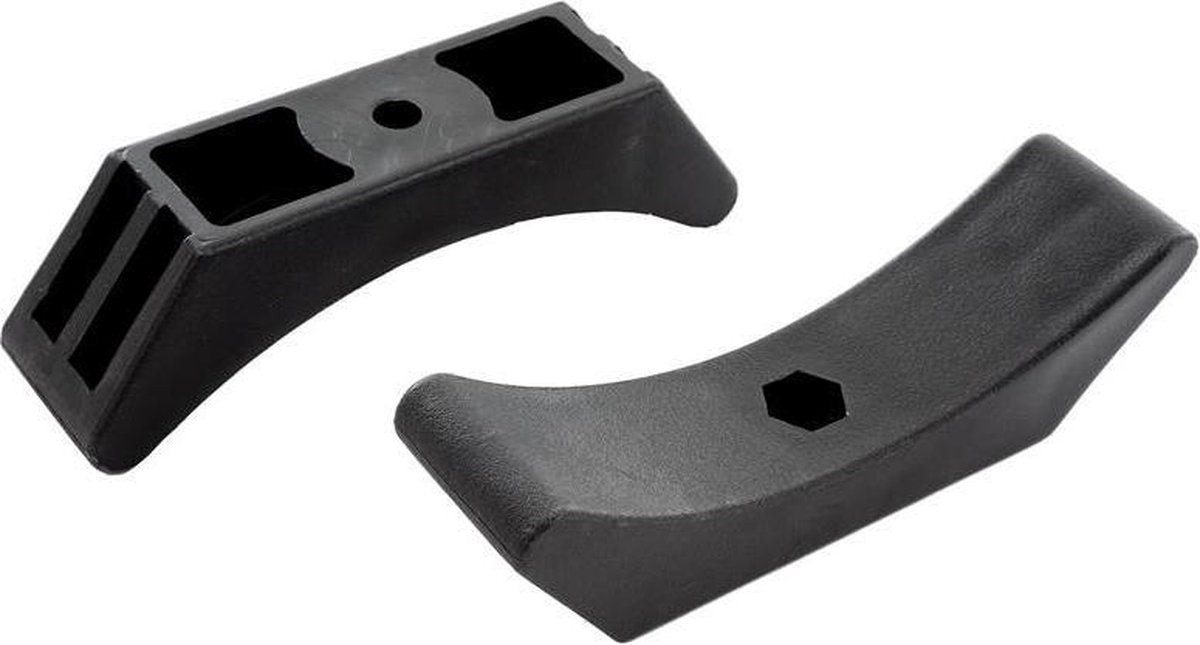 ScSPORTS® Haltersteunen - Houders korte halters - Zwart - Rubber
