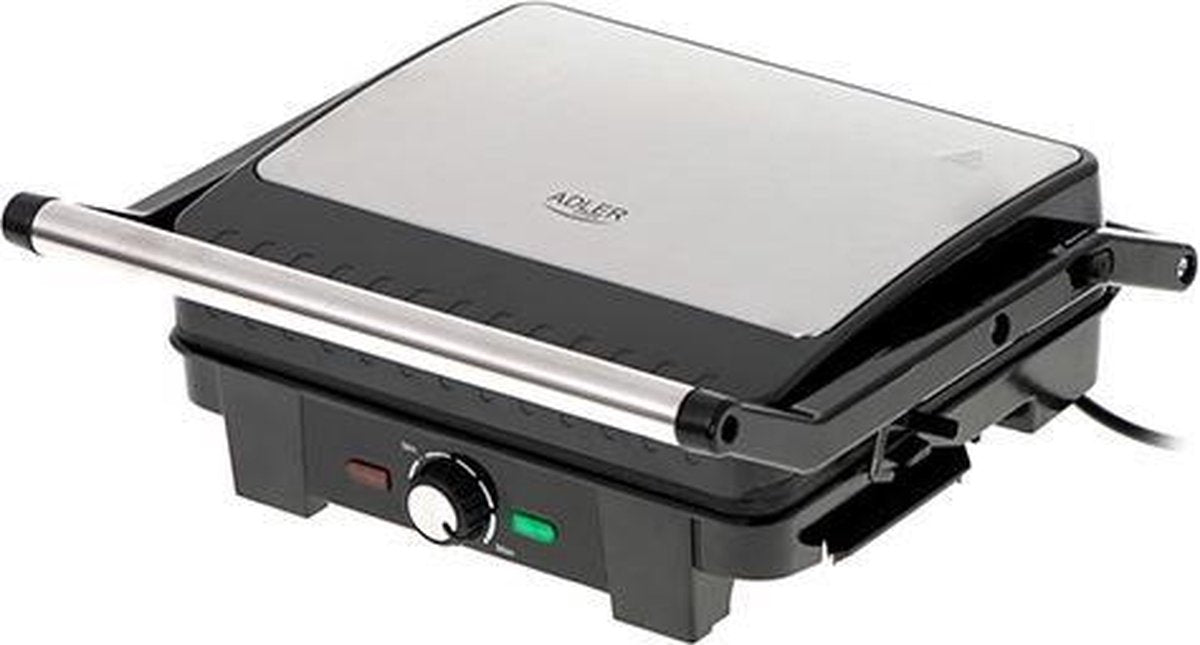 Adler elektrische contact grill XL AD 3051 RVS