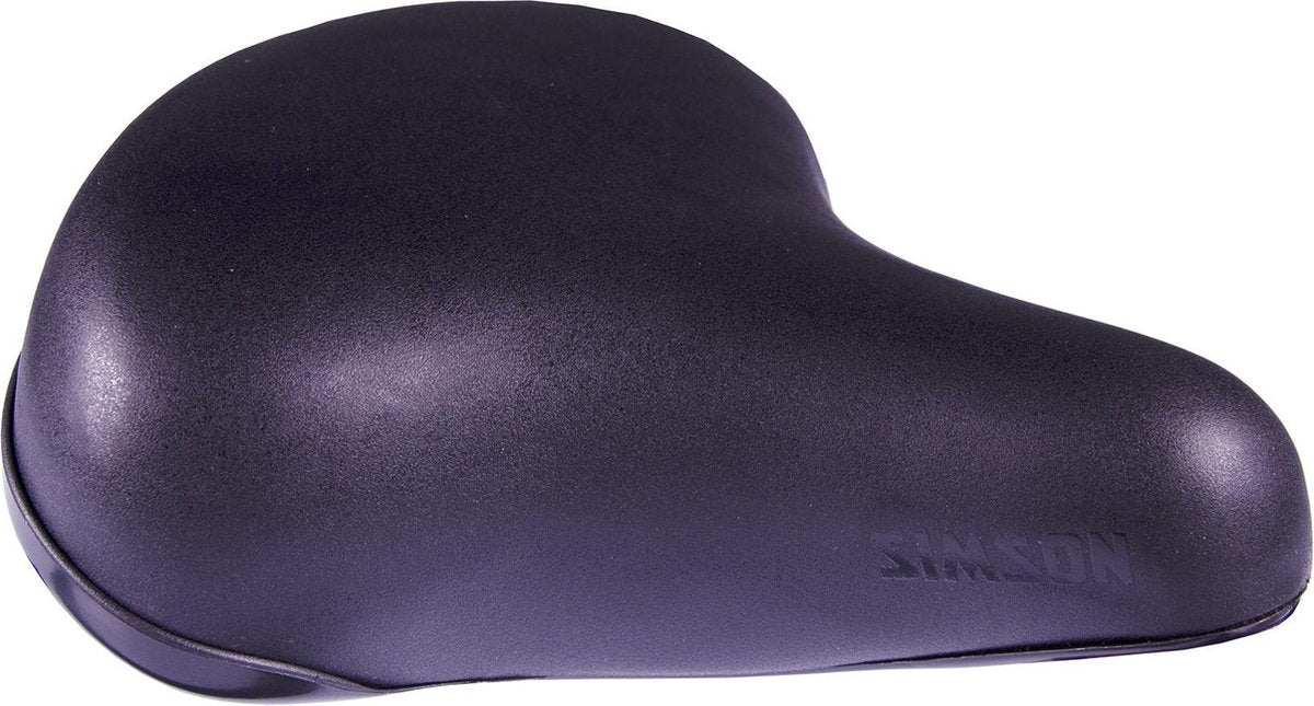 Simson Fietszadel Basic - zwart