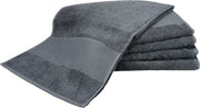 ARTG Towelzz® SPORTHANDDOEK Extra Lang - 30 x 140 cm - Set van 5 stuks - GRAPHITE