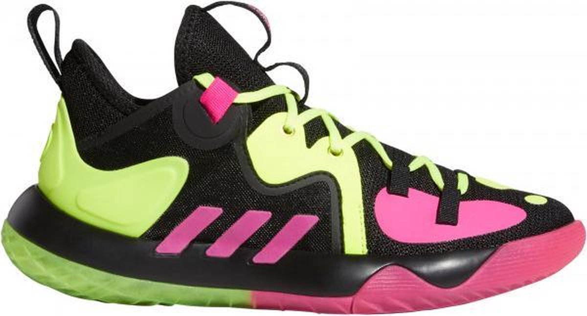 adidas Harden Stepback 2 kinderen - zwart/geel - maat 36 2/3