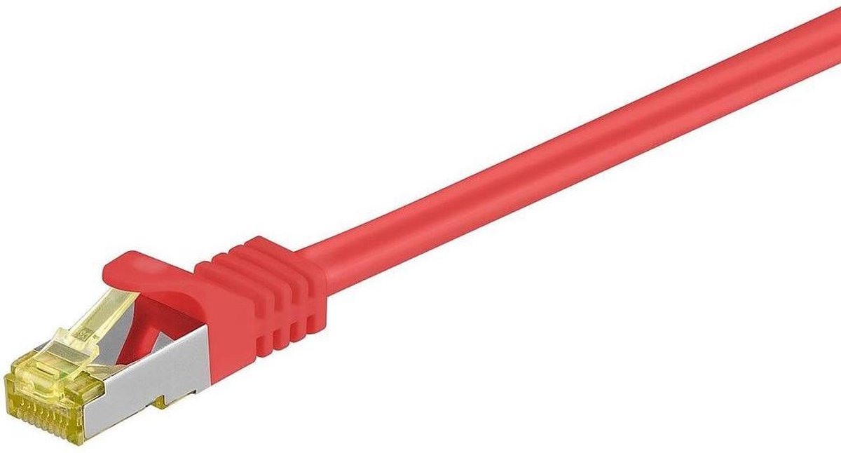 Wentronic 140042 - Cat 6 STP-kabel - RJ45 - 30 m - rood