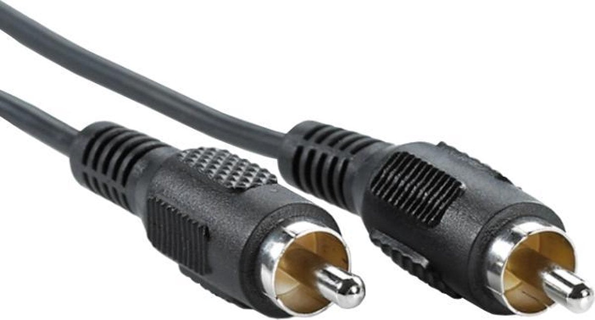 Subwoofer Kabel - 5 meter - Zwart