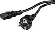 Hama 00110843 electriciteitssnoer Zwart 1