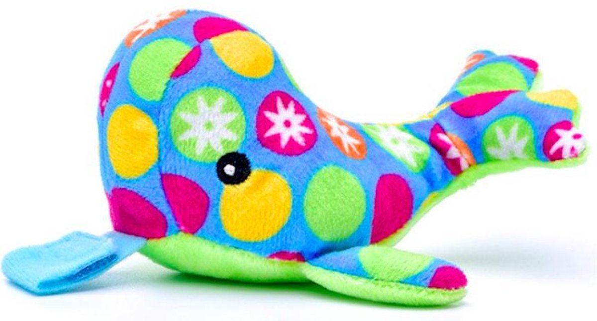 JillyBee - Knuffelspeen - Knuffel - Speen - Walvis - Multicolor