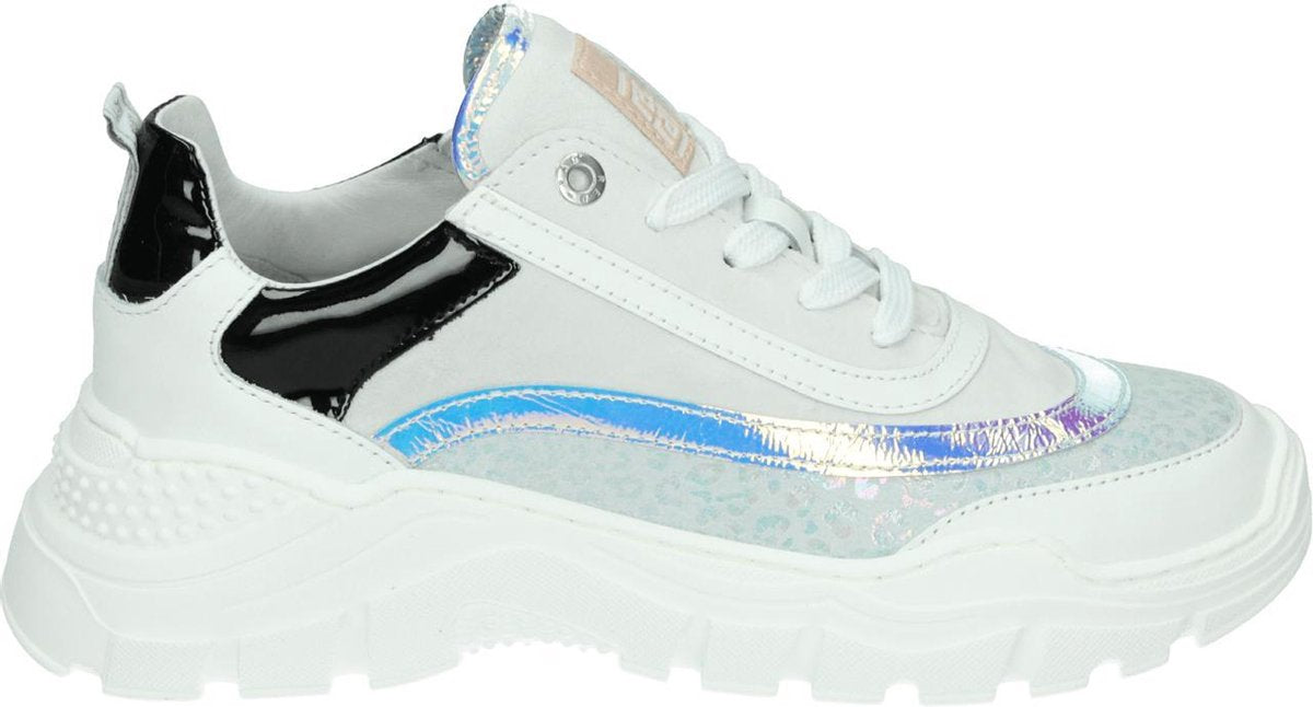 Red Rag 13262 - Kinderen MeisjesLage schoenen - Kleur: Wit/beige - Maat: 37