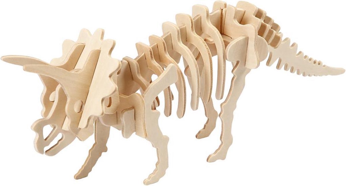 3D Hout constructieset met APP