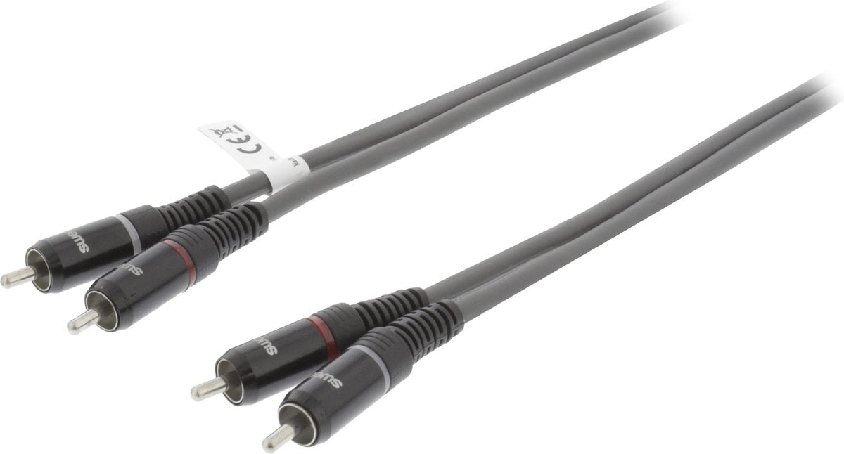 Sweex Tulp stereo audio kabel - 1