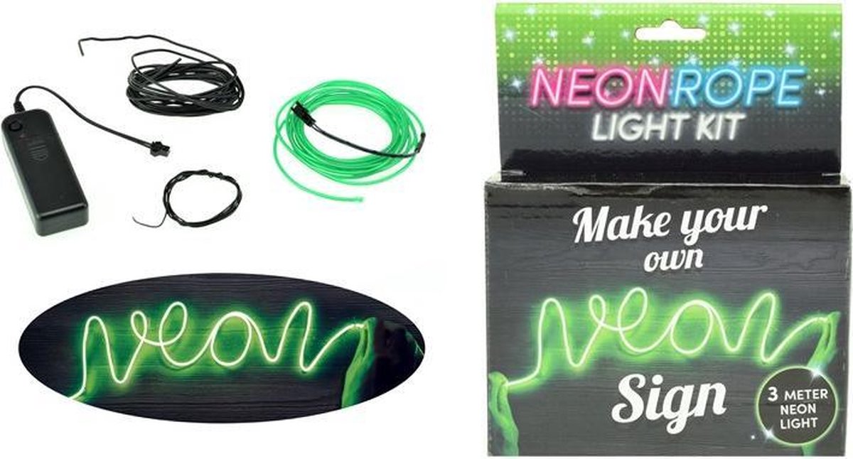 Toi Toys DIY design met 3m neonlicht
