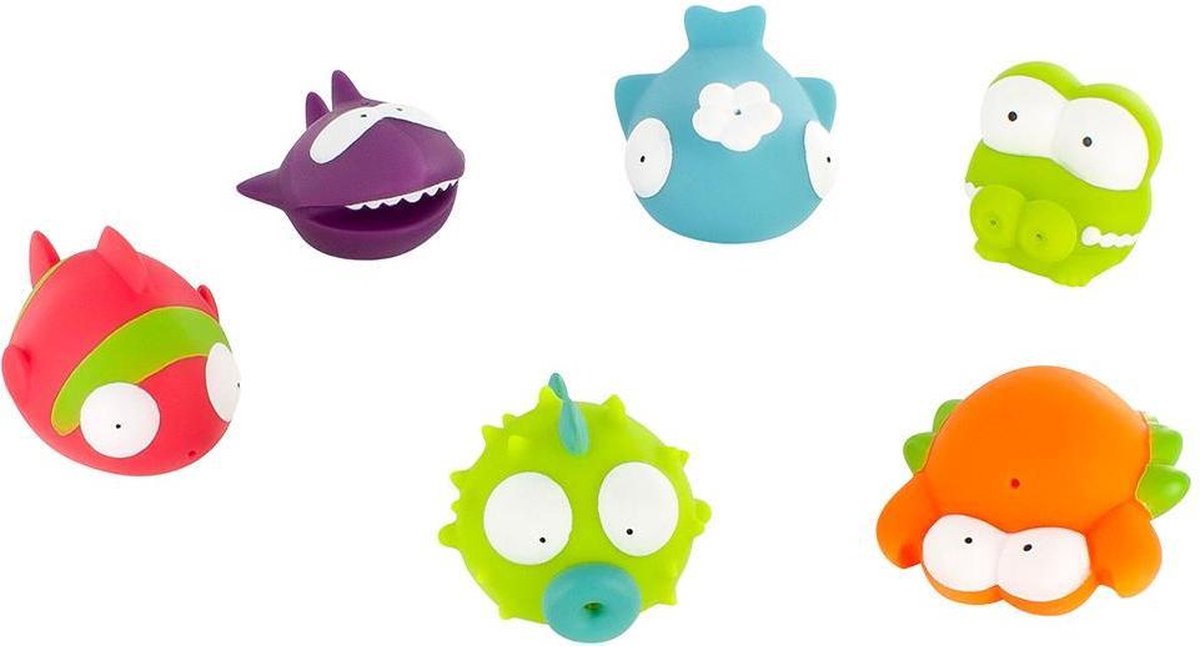 Badabulle Badspeeltjes Splash Oceaan - 6 Stuks