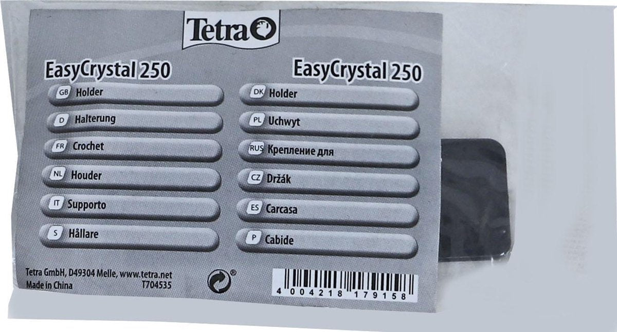 Tetra Easy Crystal houder voor 250.