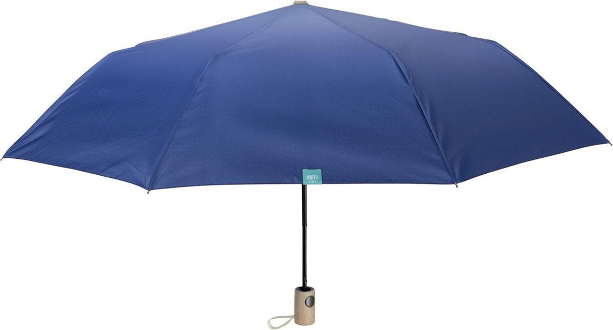 Perletti Mini-paraplu Ombré Automatisch 96 Cm Fiberglas Blauw