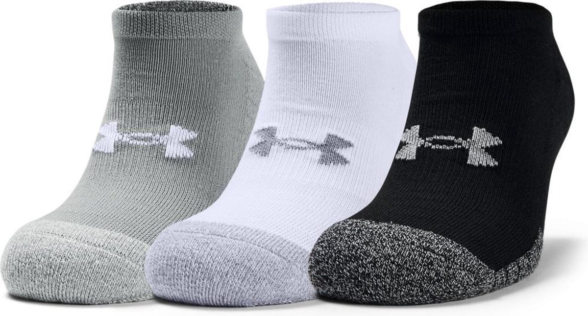 Under Armour Heatgear No Show 3Pack Sportsokken Unisex - Maat 43-46