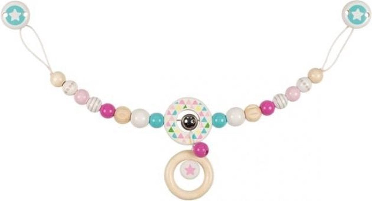 Kinderwagenspanner Ster - Roze