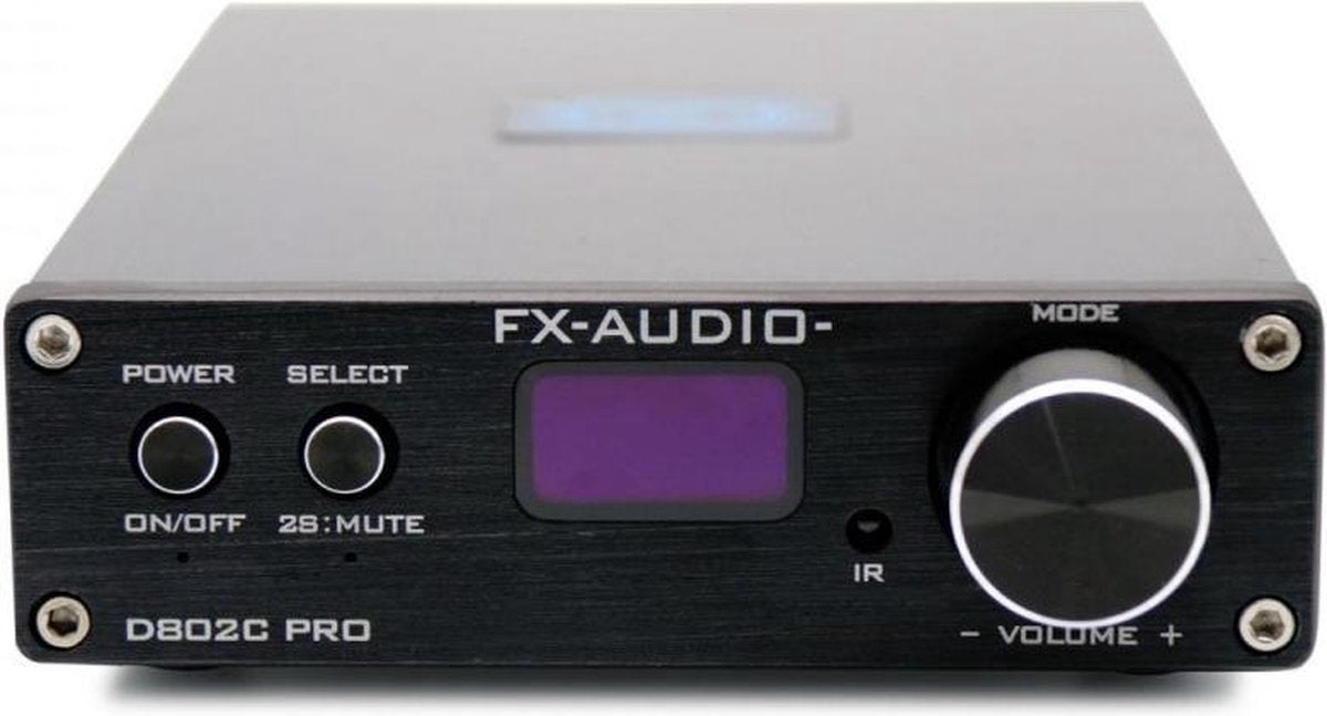Bluetoolz® - FX audio | BTD - 802 C PRO | digitale versterker met Bluetooth | Zwart