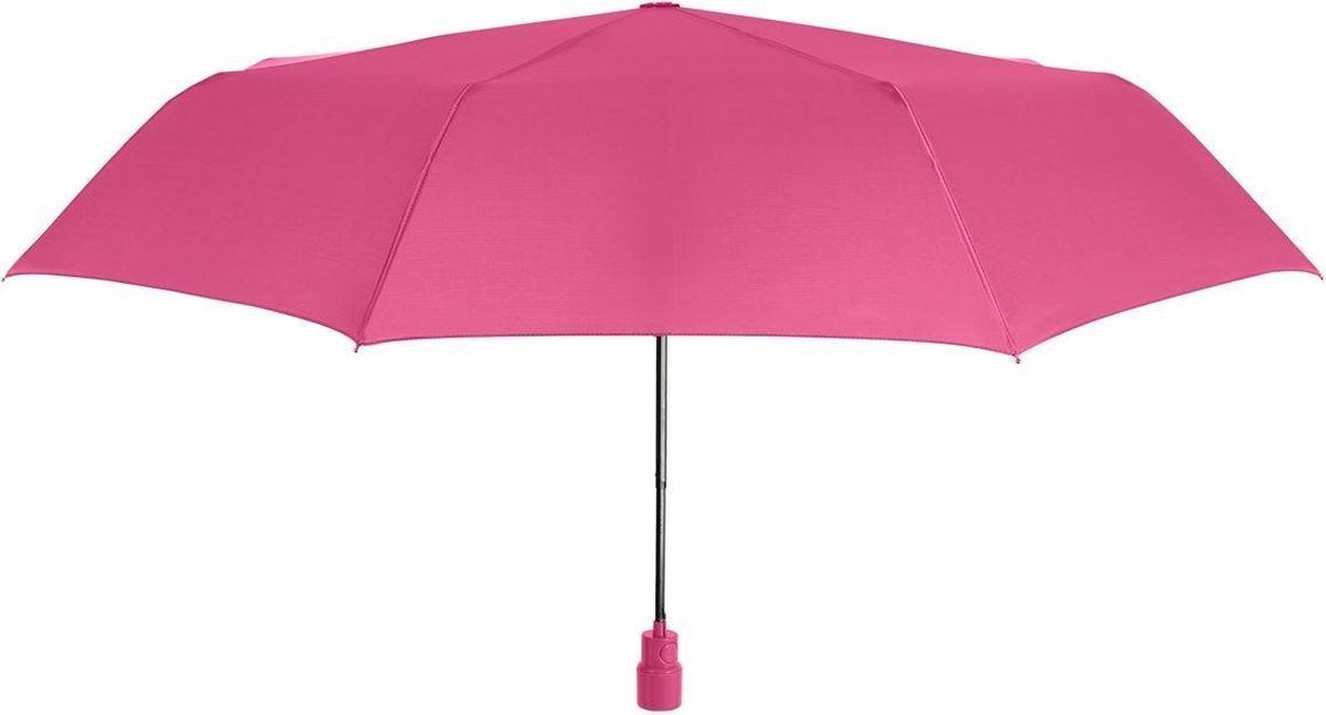 Perletti Mini-paraplu Dames 99 Cm Automatisch Polyester Roze