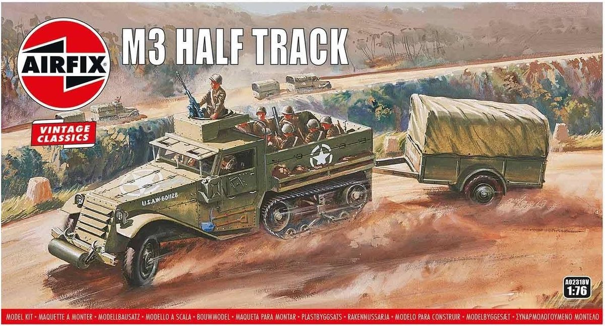 Airfix - Half-track M3 (Af02318v)