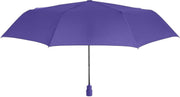 Perletti Mini-paraplu Dames 99 Cm Automatisch Polyester Paars
