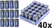 40 Stuks - Varta Industrial LR14 C alkaline batterij 7800mAh