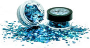 Holografische chunky glitters 3 gram Cosmic Blue